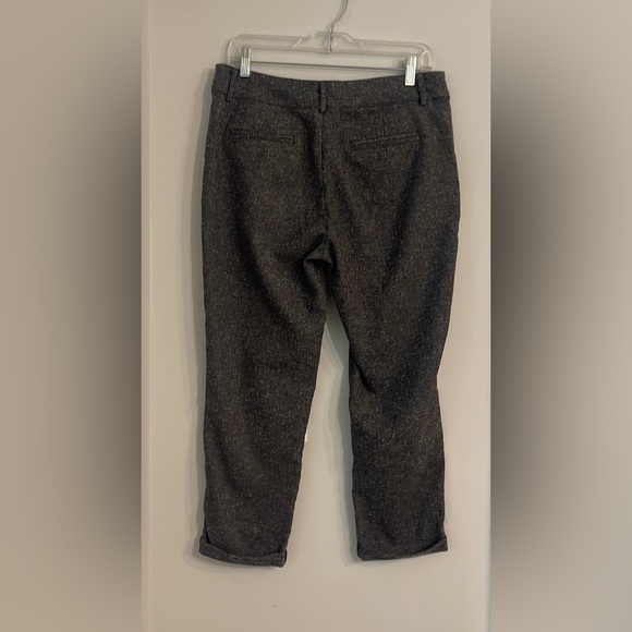 I LOVE H81 Grey Crop Roll-up Pants - Picture 2 of 6